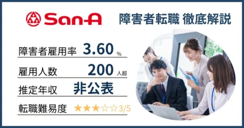 障害者雇用 サンエーに転職するには