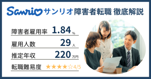 サンリオ障害者雇用