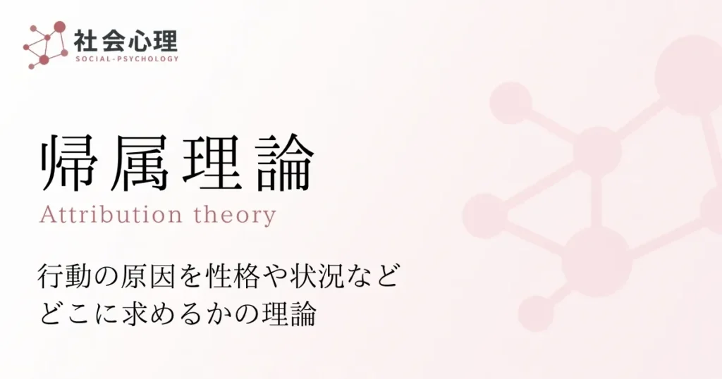 帰属理論