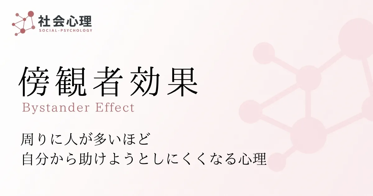 傍観者効果