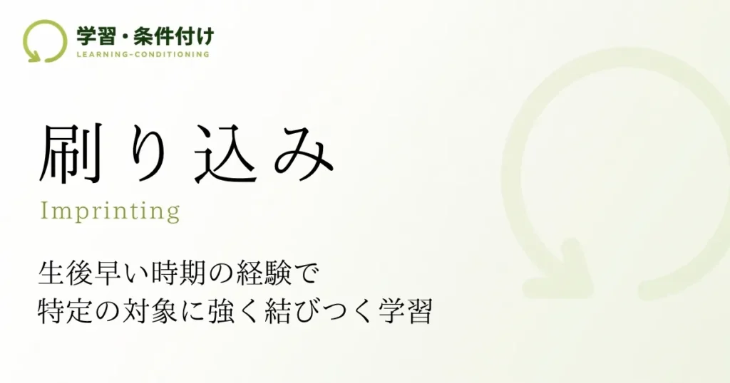 刷り込み