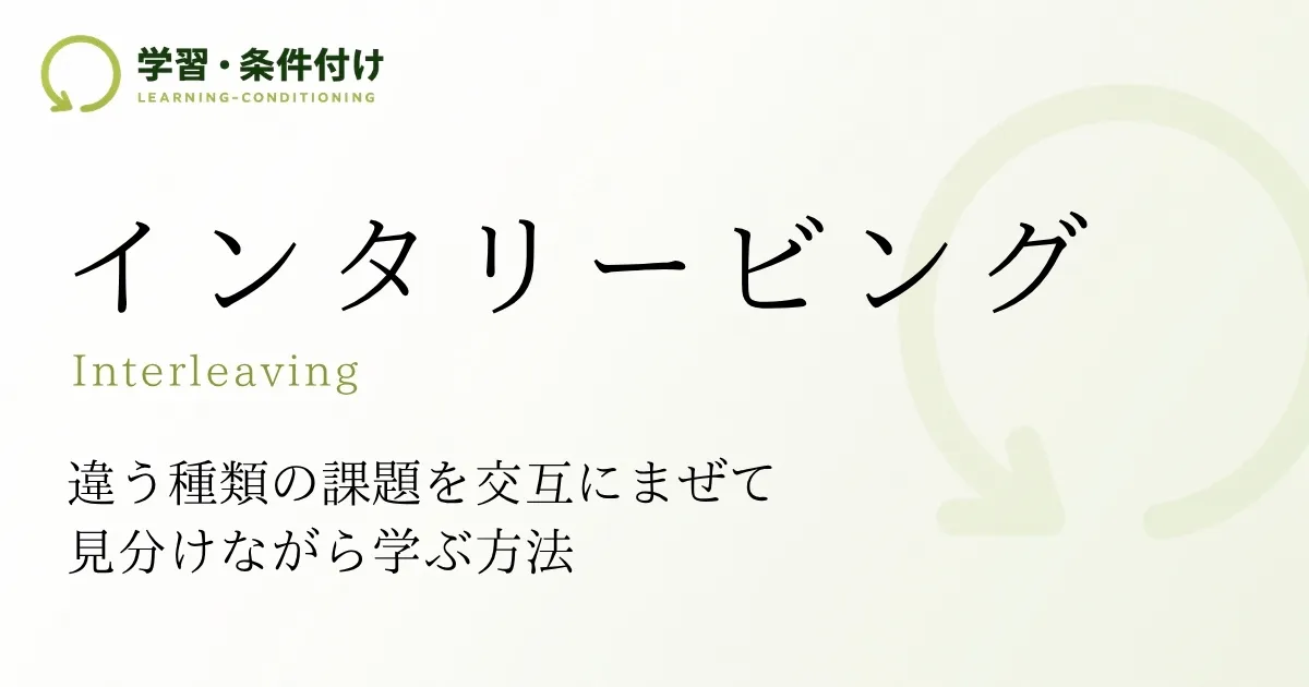 インタリービング