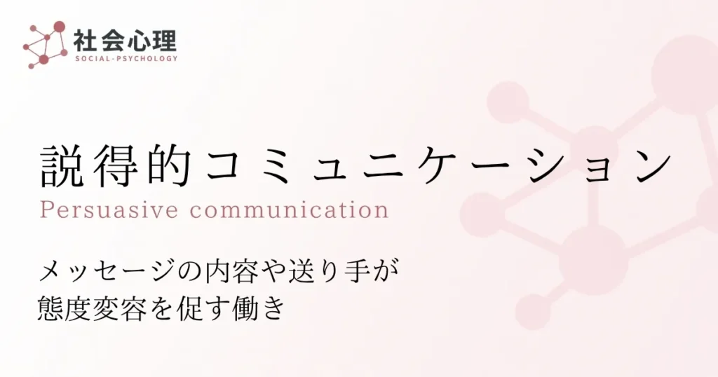説得的コミュニケーション