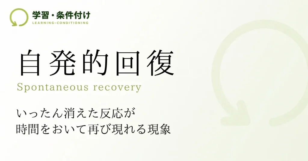 自発的回復