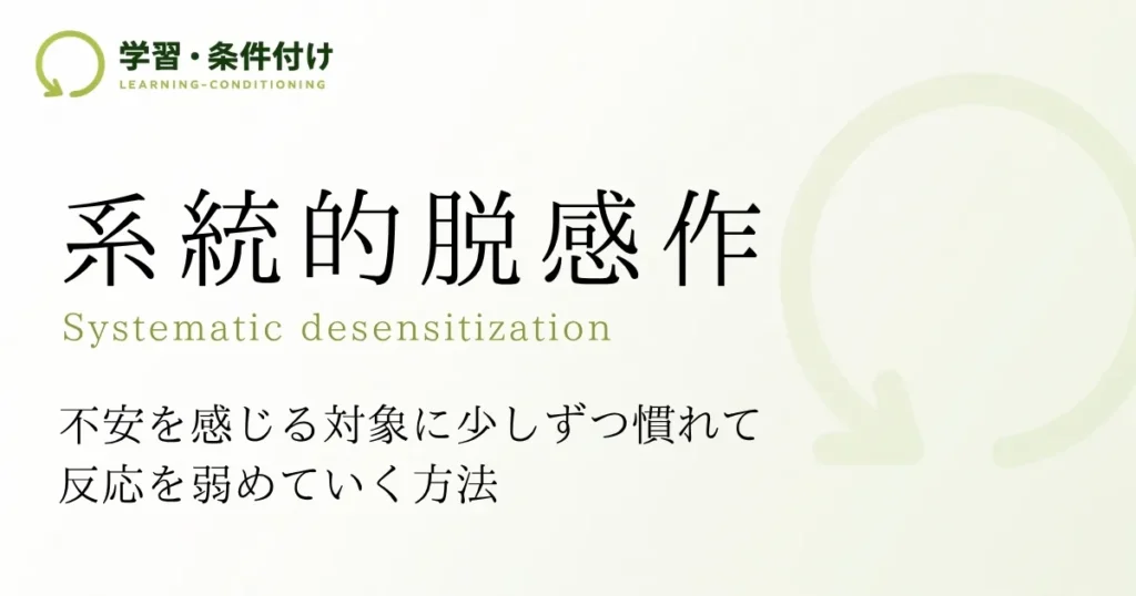 系統的脱感作