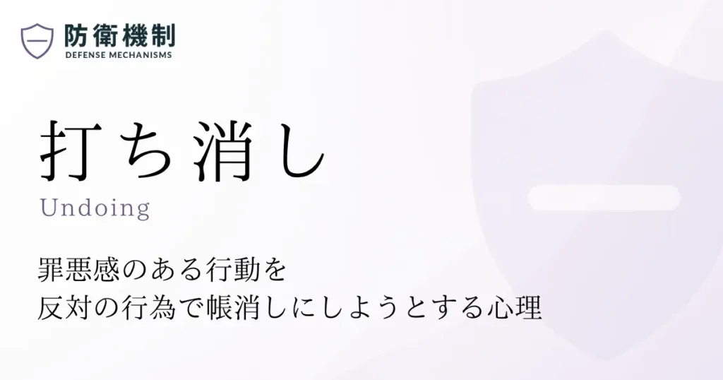 打ち消し