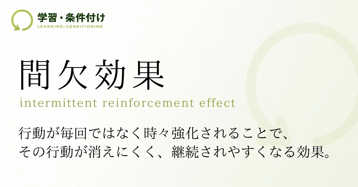 間欠効果