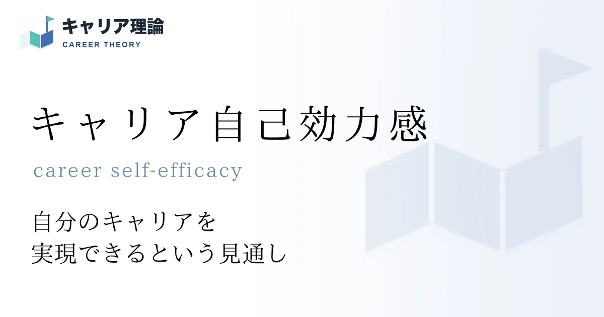 キャリア自己効力感