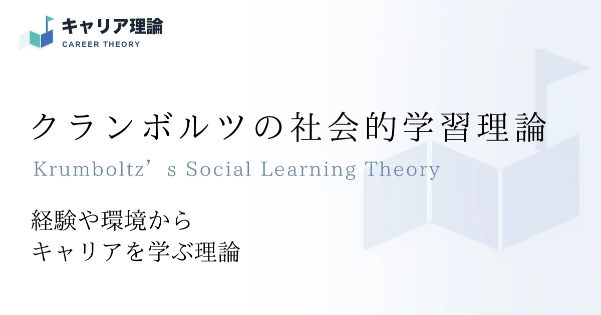 クランボルツの社会的学習理論